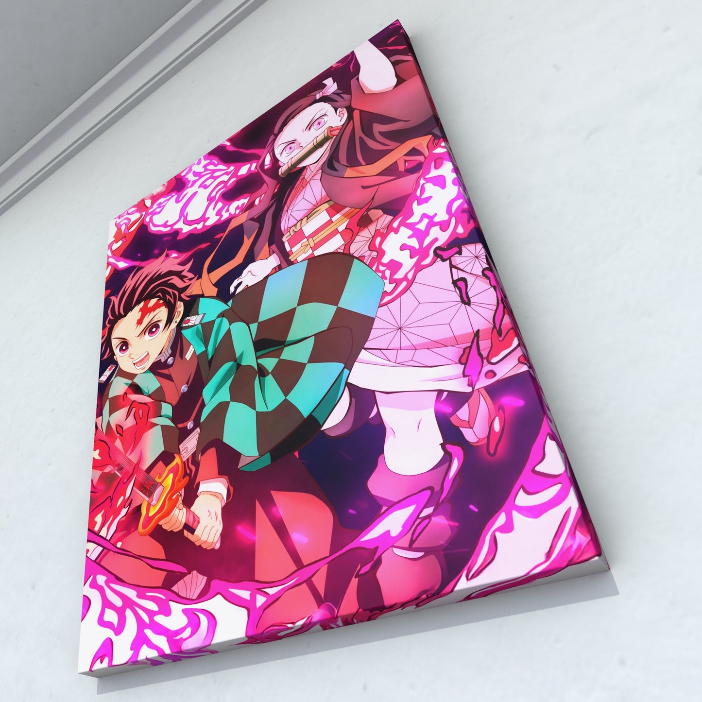 Cuadro KNY - Tanjiro & Nezuko 50 x 36 cm