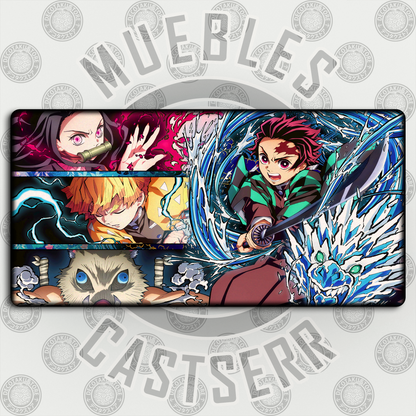 Mousepad Demon Slayer v2 - 80x40 cm