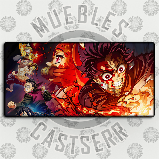 Mousepad Demon Slayer v1 - 80x40 cm
