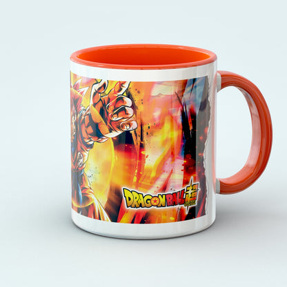 Taza DBS - Goku SSJ God 11 OZ