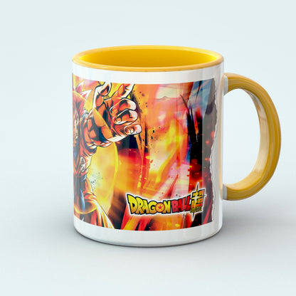 Taza DBS - Goku SSJ God 11 OZ