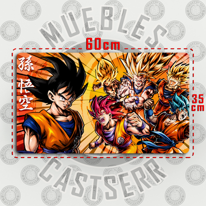 Mousepad/Gamepad DB Son Goku 60 x 35 cm