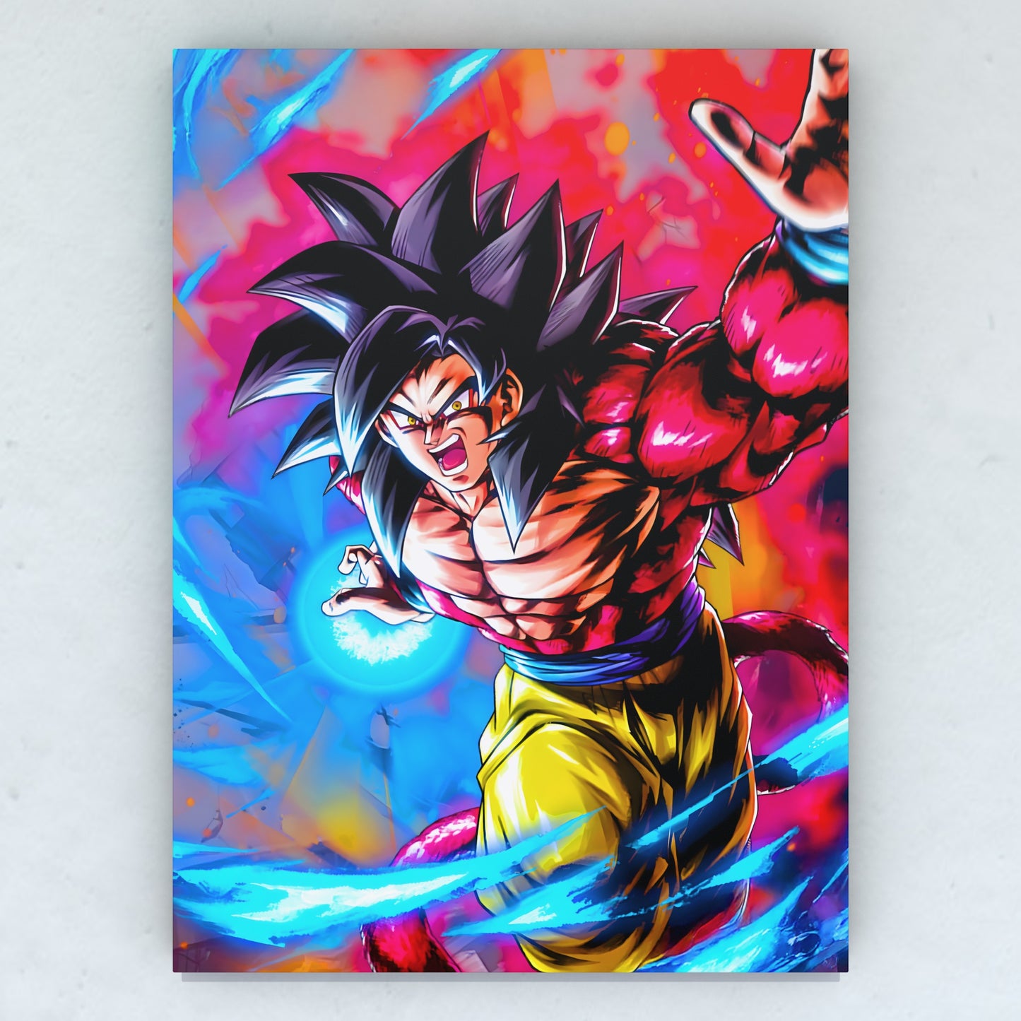 Cuadro DBGT - Goku SSJ4 50 x 36 cm