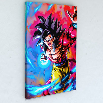 Cuadro DBGT - Goku SSJ4 50 x 36 cm