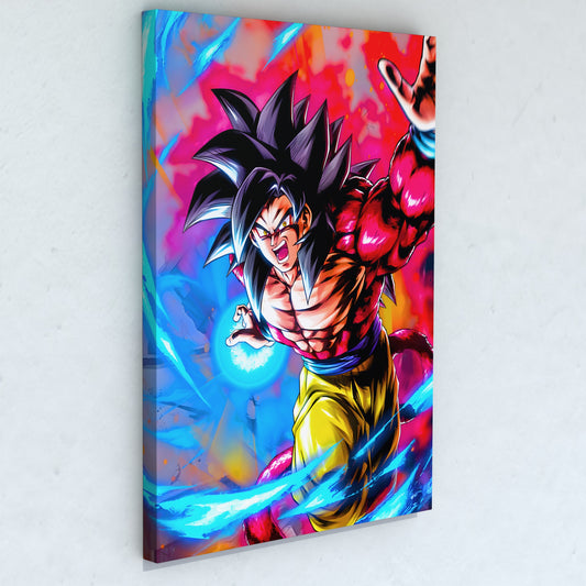 Cuadro DBGT - Goku SSJ4 50 x 36 cm