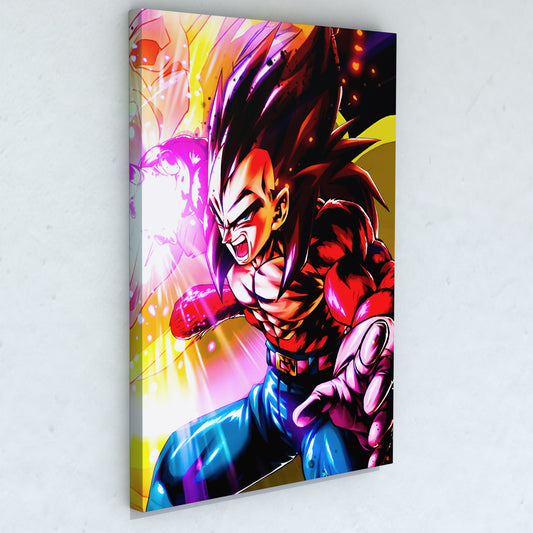 Cuadro DBGT - Vegeta SSJ4 50 x 36 cm