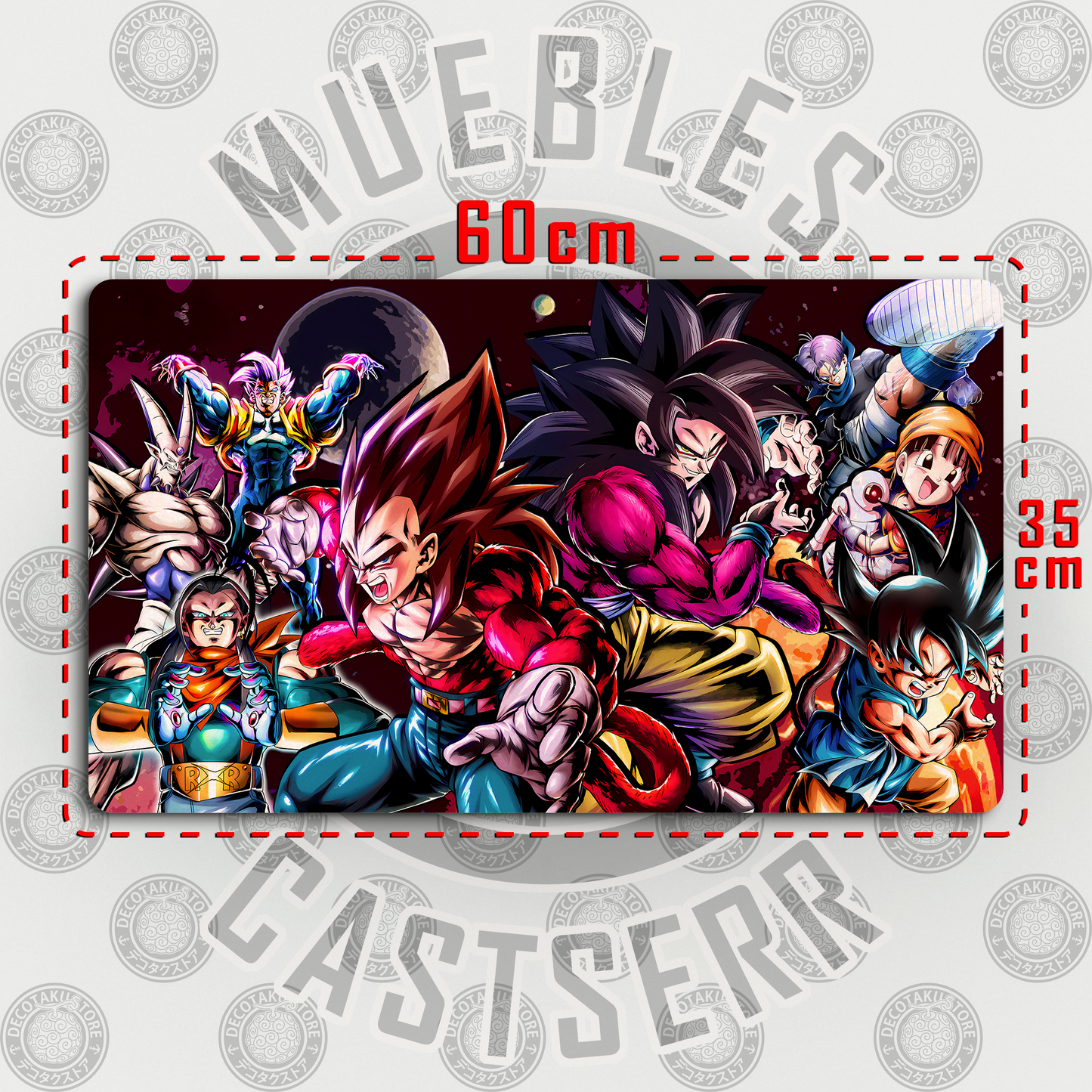 Mousepad/Gamepad Dragon Ball GT 60 x 35 cm