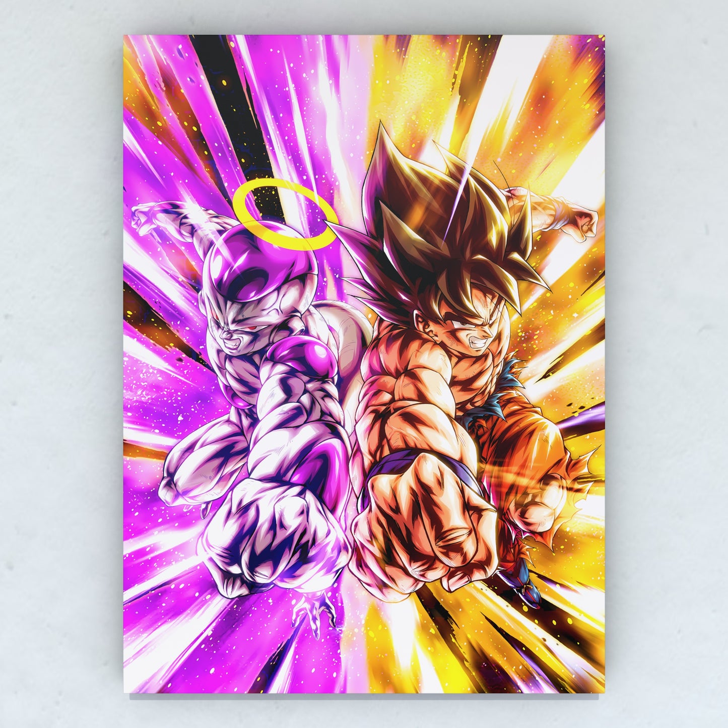 Cuadro DBS - Goku & Freezer 50 x 36 cm