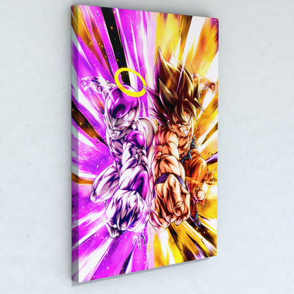 Cuadro DBS - Goku & Freezer 50 x 36 cm