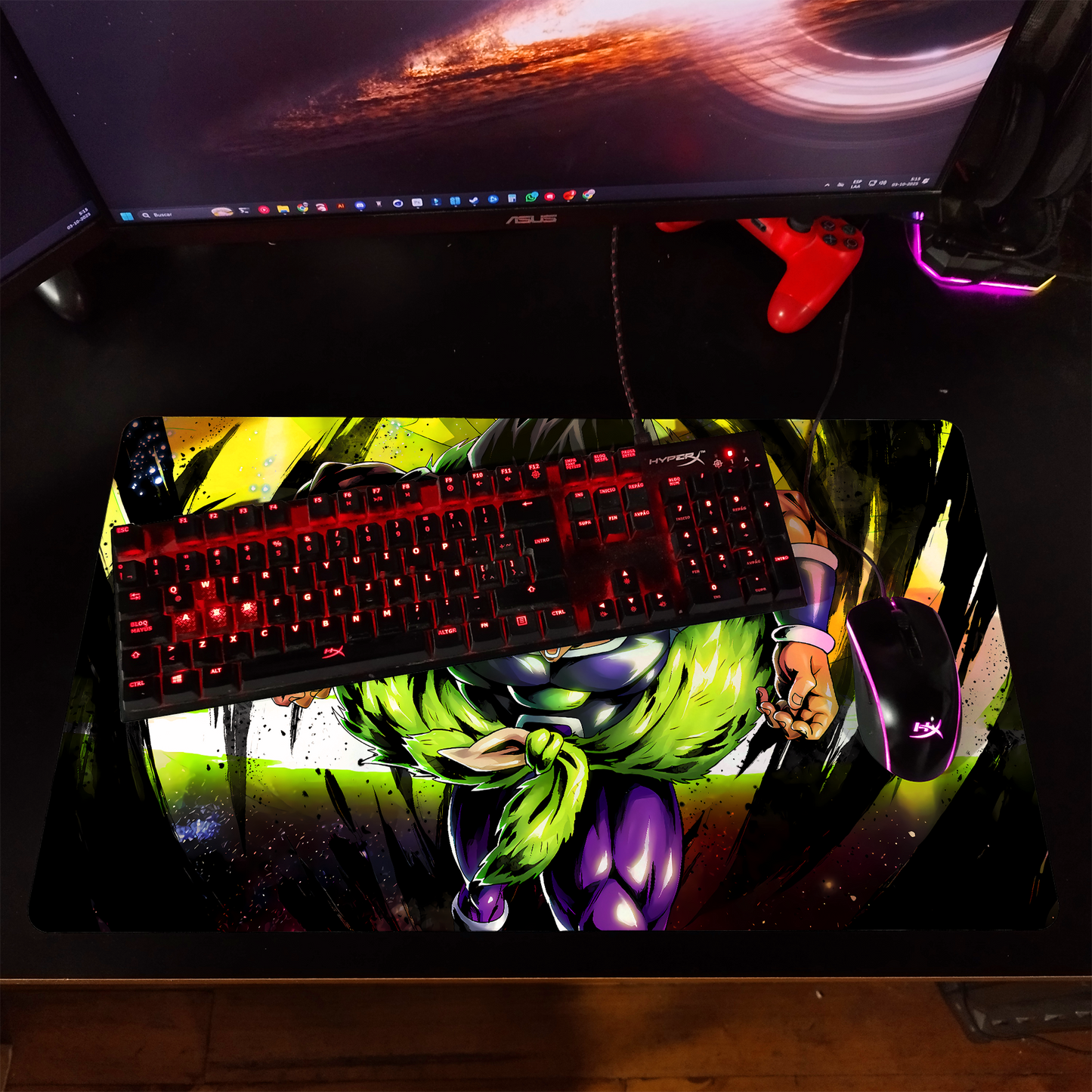 Mousepad/Gamepad DBS Broly 60 x 35 cm