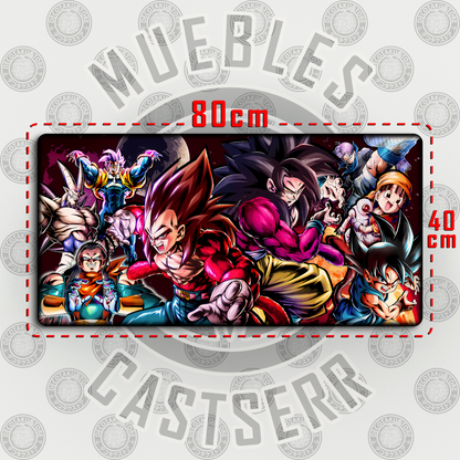 Mousepad Dragon Ball GT - 80x40 cm