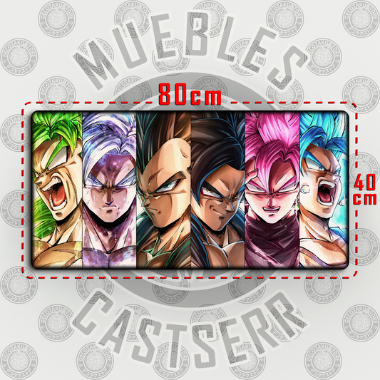 Mousepad Dragon Ball - 80x40 cm