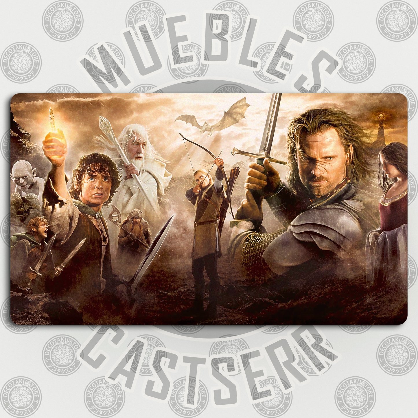 Mousepad El Señor de los Anillos 60 x 35 cm