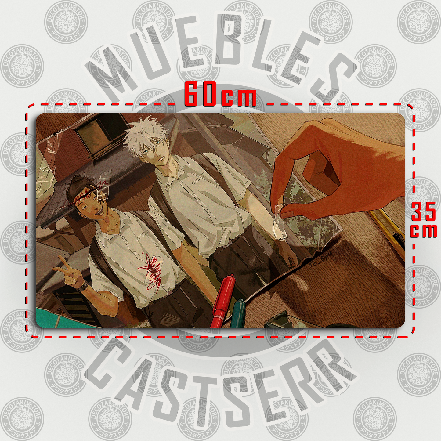 Mousepad El verano Hikaru murió 60 x 35 cm