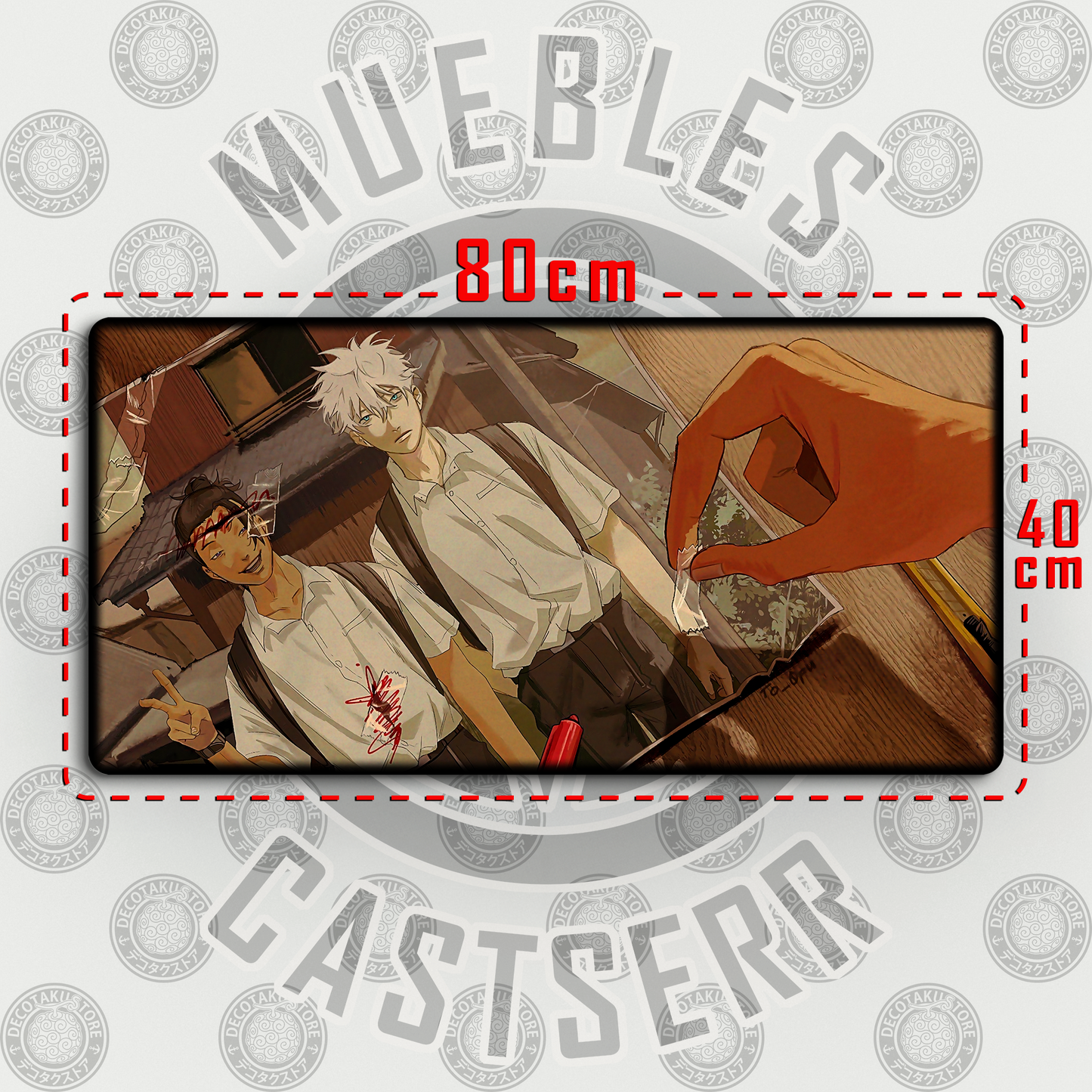 Mousepad El Verano en que Hikaru Murió - 80x40 cm