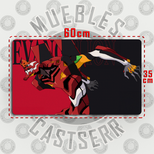 Mousepad/Gamepad Evangelion 60 x 35 cm