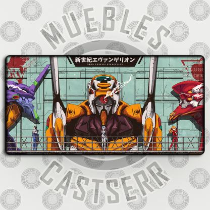 Mousepad Evangelion - 80x40 cm