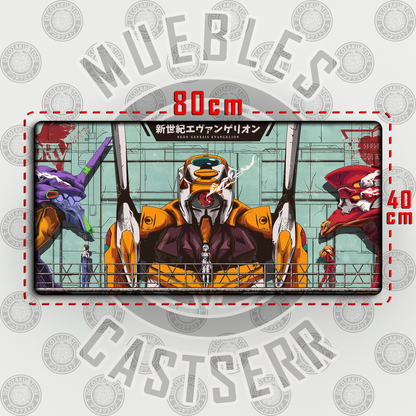 Mousepad Evangelion - 80x40 cm
