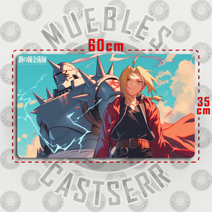 Mousepad/Gamepad Fullmetal Alchemist 60 x 35 cm