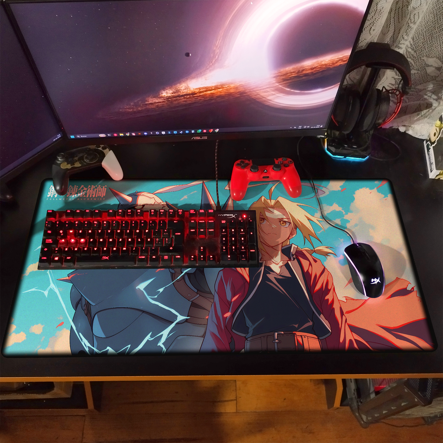 Mousepad Fullmetal Alchemist V1 - 80x40 cm