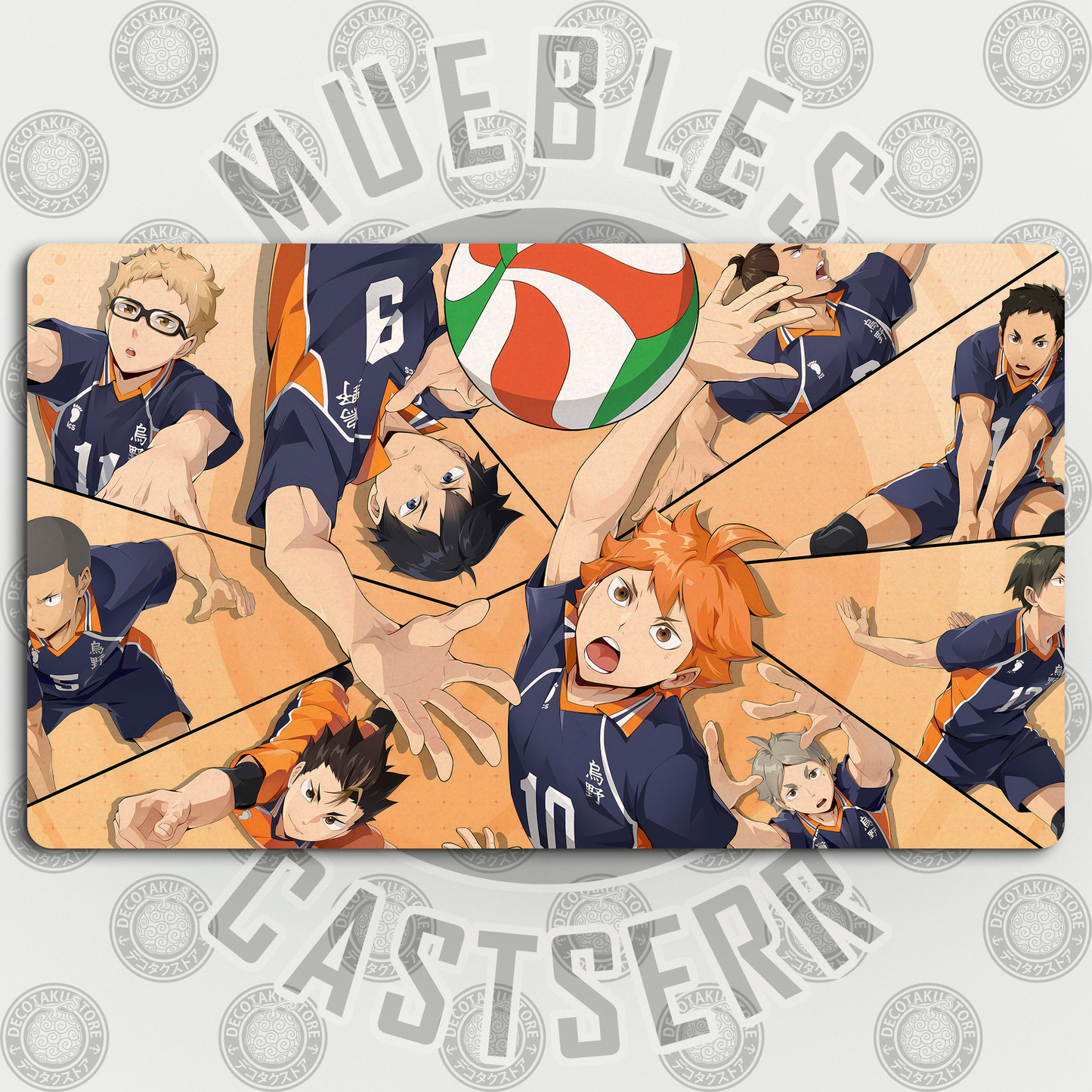 Mousepad/Gamepad Haikyu!! 60 x 35 cm