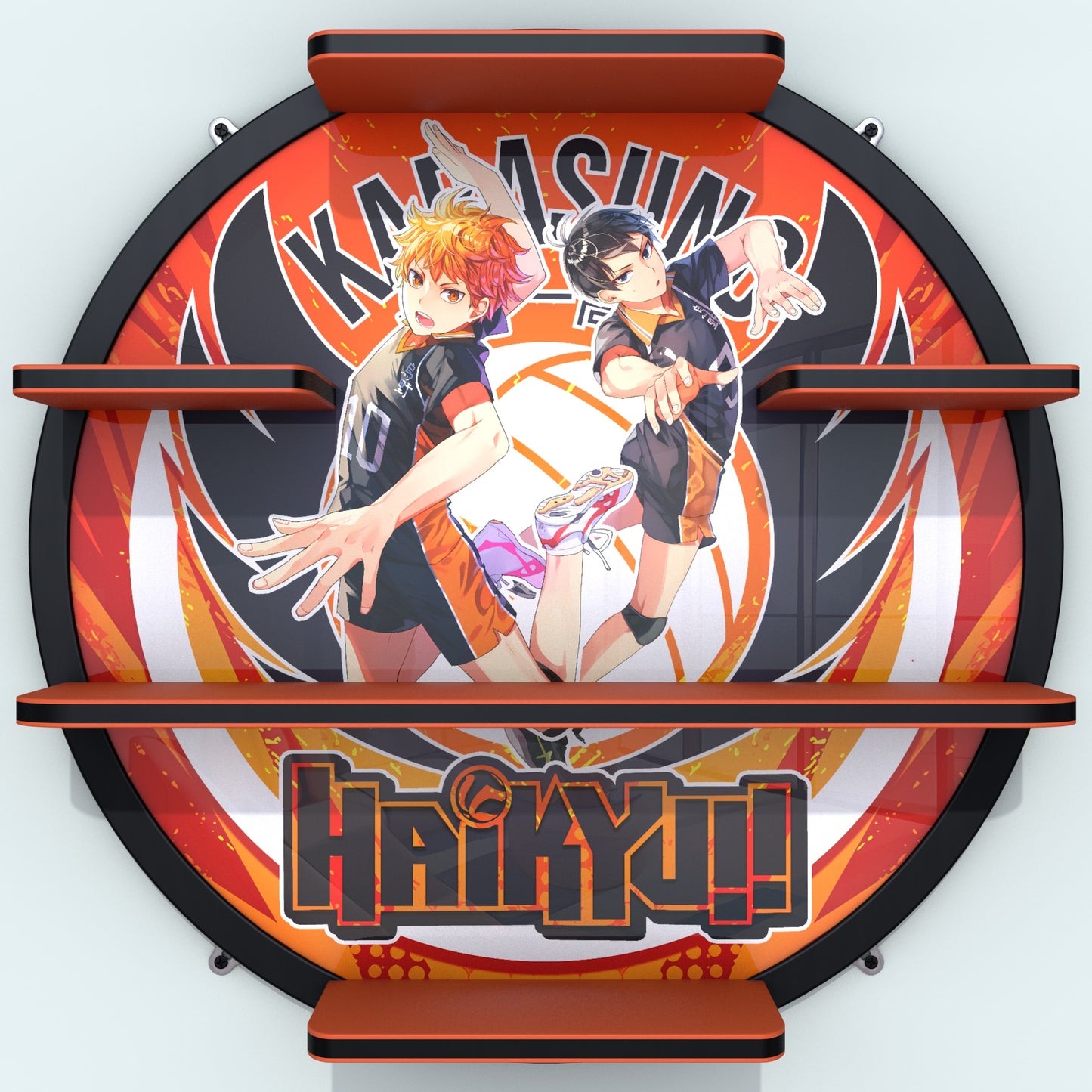 Repisa Haikyu!! - Hinata & Kageyama 76 cm