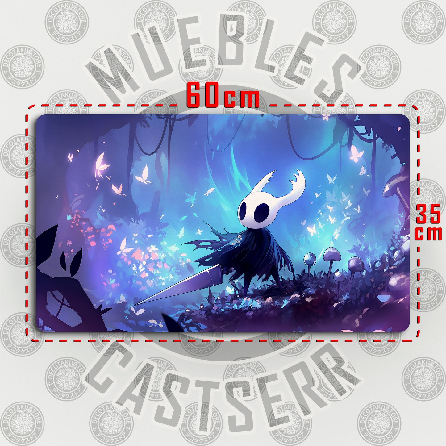 Mousepad Hollow Knight v1 60 x 35 cm