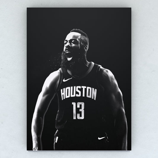 Cuadro Houston - James  Harden 50 x 36 cm