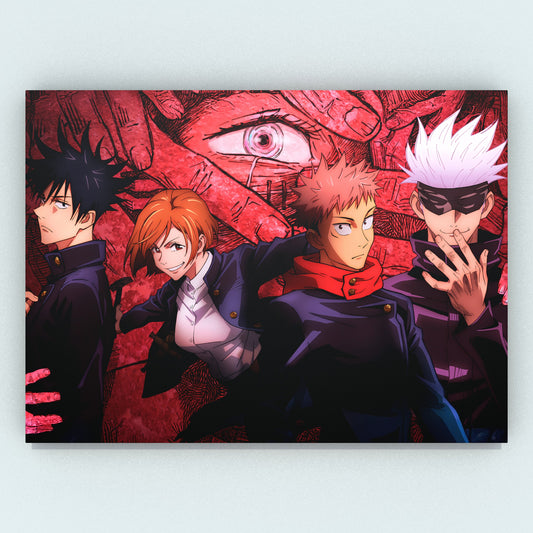 Cuadro Jujutsu Kaisen - Mix 1 36 x 50 cm