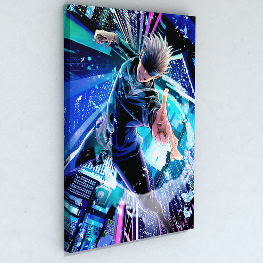 Cuadro JJK - Satoru Gojō 1 50 x 36 cm