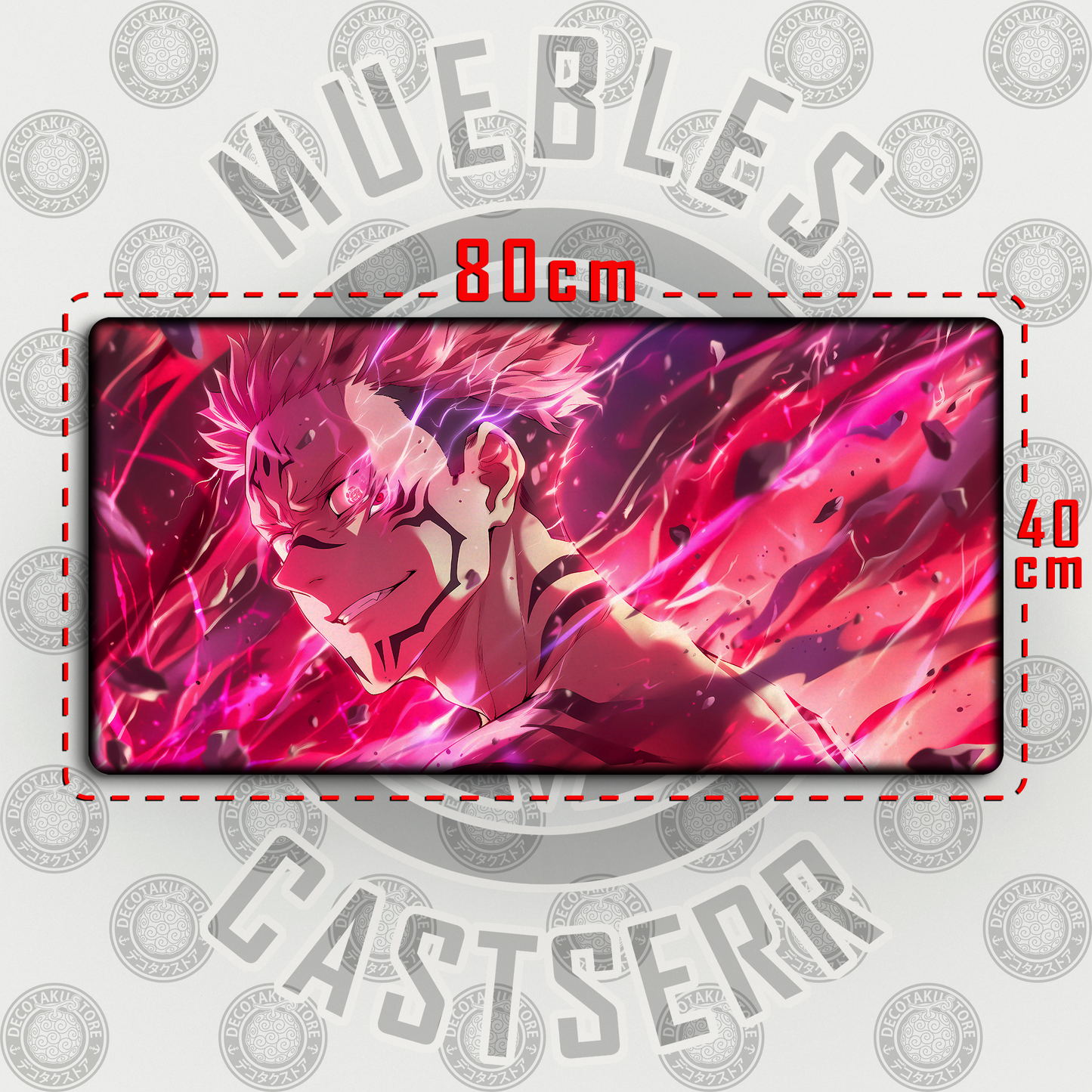 Mousepad Jujutsu Kaisen V3 - 80x40 cm