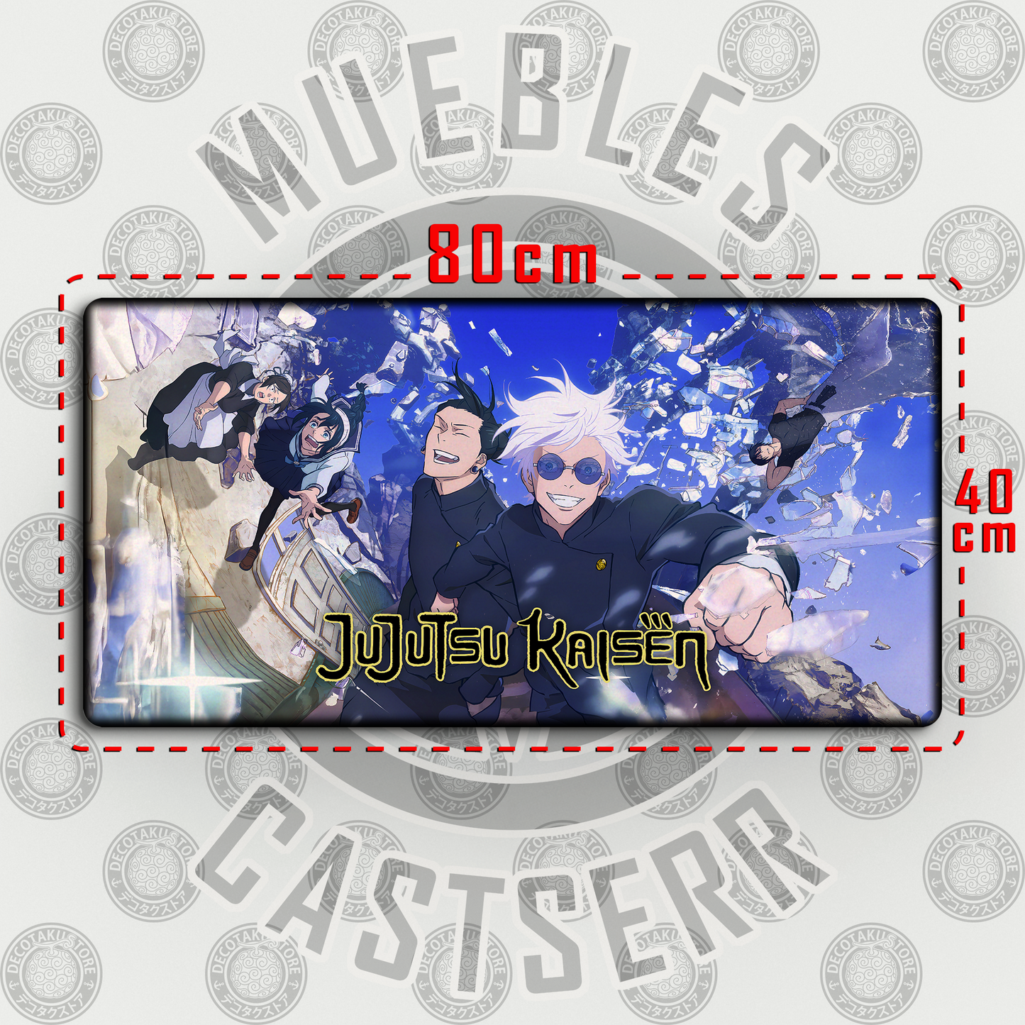 Mousepad Jujutsu Kaisen V6 - 80x40 cm
