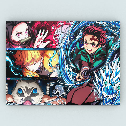Cuadro Kimetsu no Yaiba - MIX 1 36 x 50 cm
