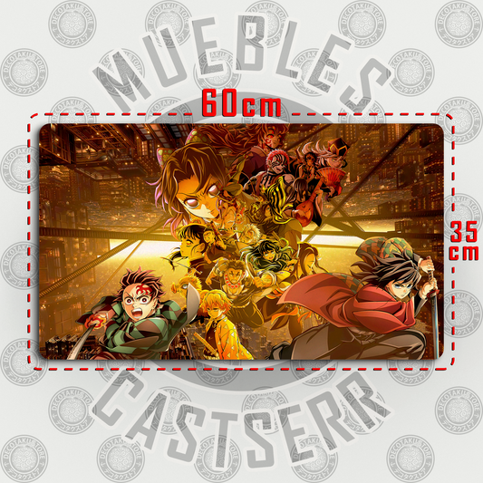 Mousepad Kimetsu no Yaiba v1 60 x 35 cm