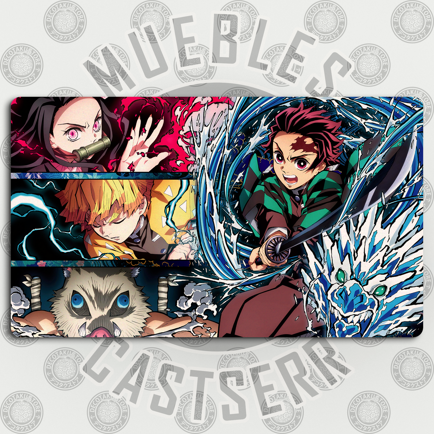 Mousepad Kimetsu no Yaiba v3 60 x 35 cm