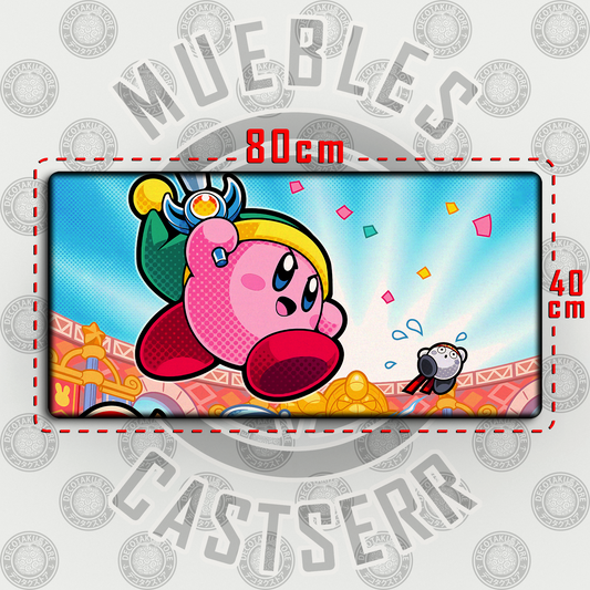 Mousepad Kirby - 80x40 cm