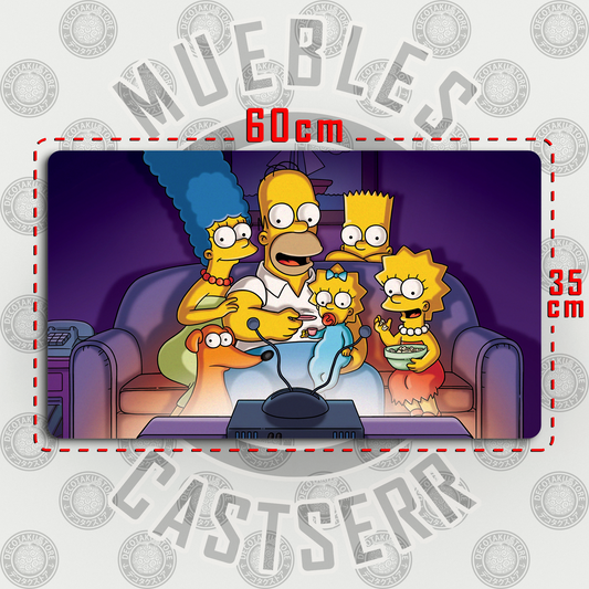 Mousepad Los Simpsons 60 x 35 cm