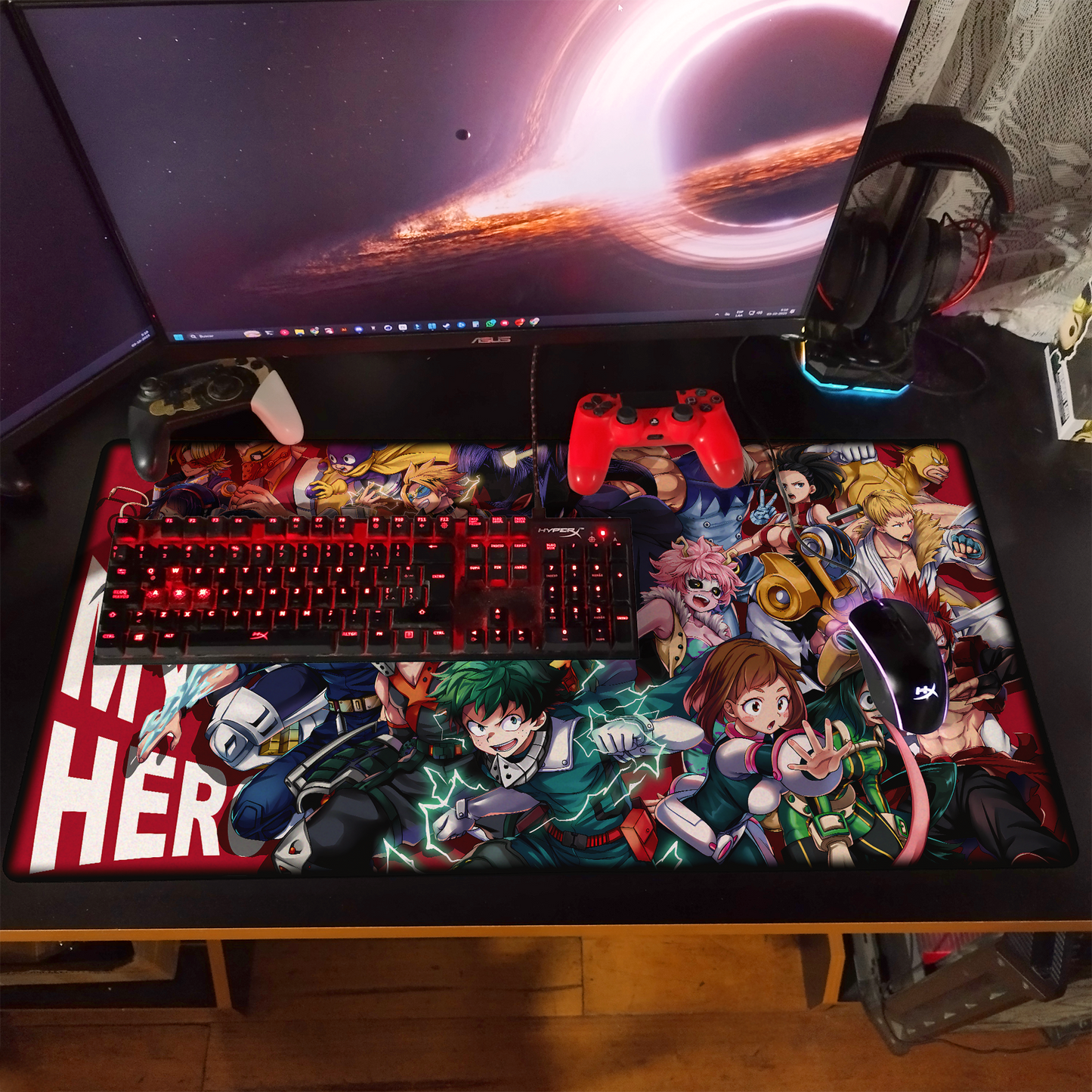 Mousepad My Hero Academia - 80x40 cm