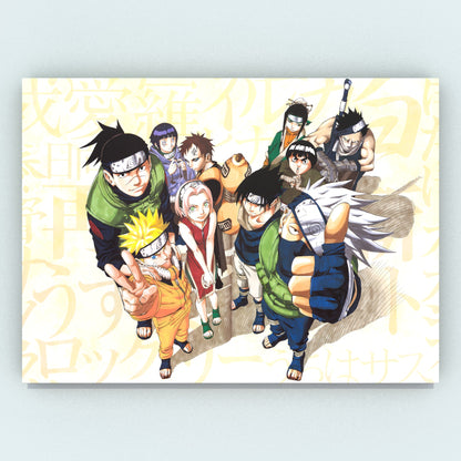 Cuadro Naruto - Mix 1 36 x 50 cm