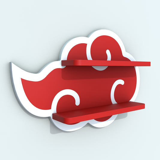 Repisa Naruto - Nube Akatsuki 60 cm