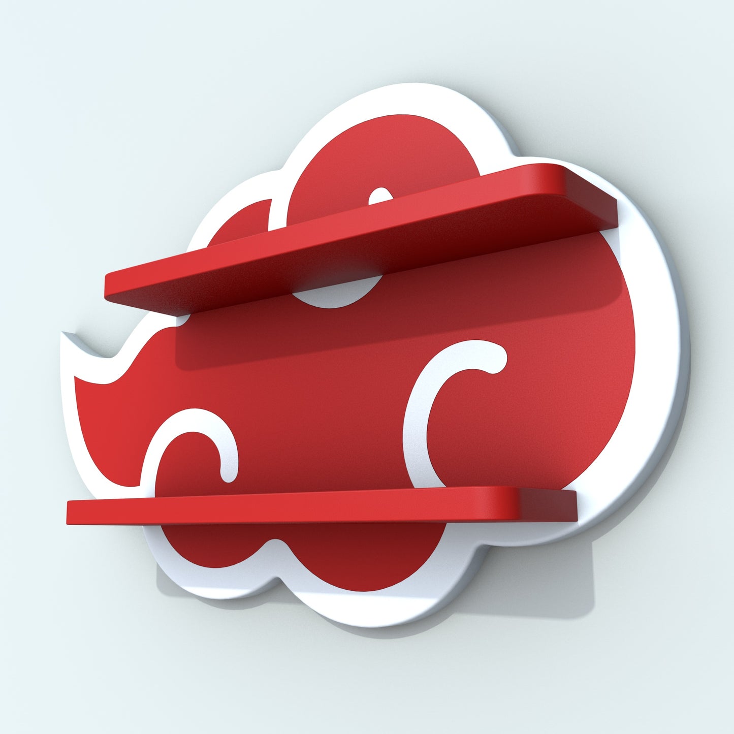 Repisa Naruto - Nube Akatsuki 60 cm