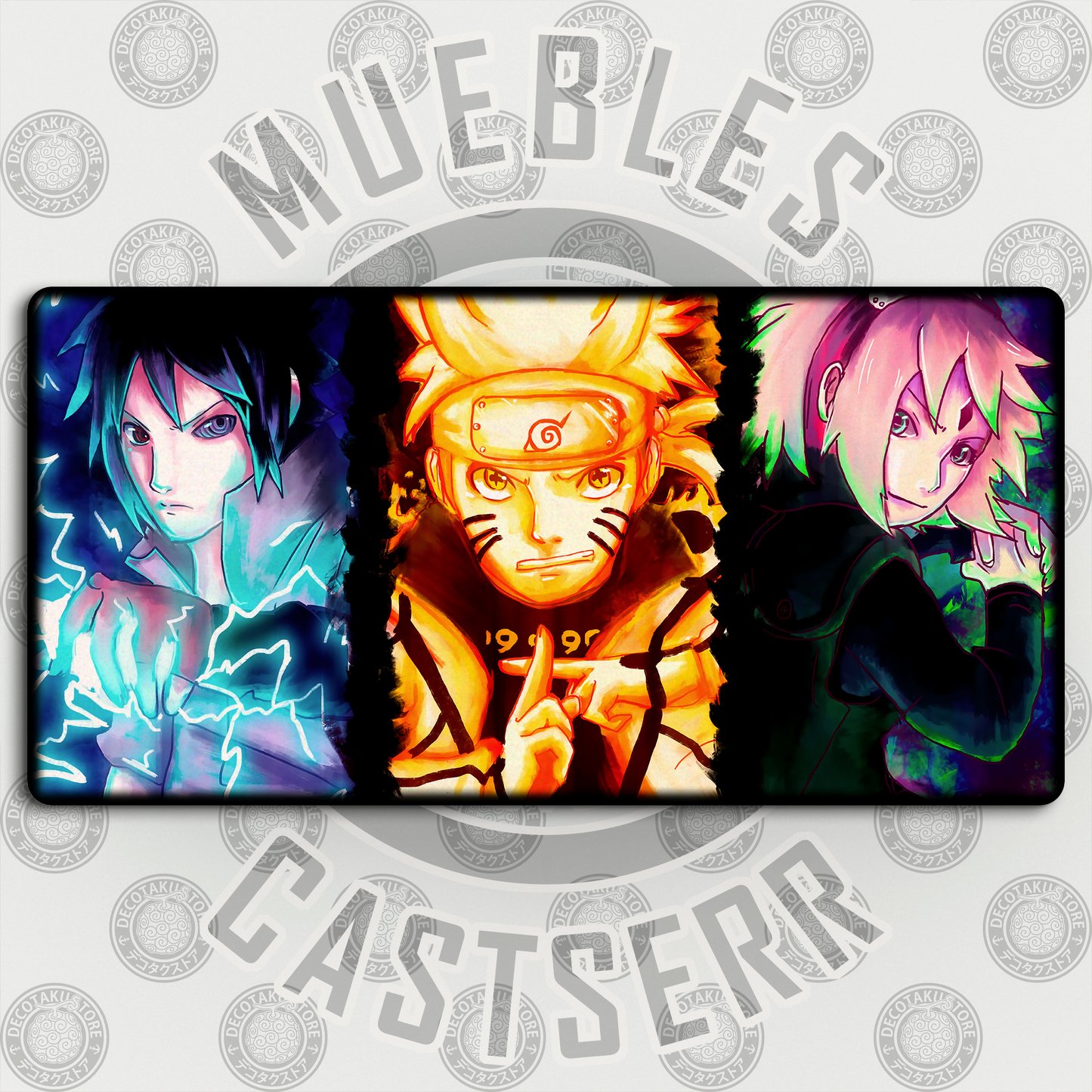 Mousepad Naruto - 80x40 cm