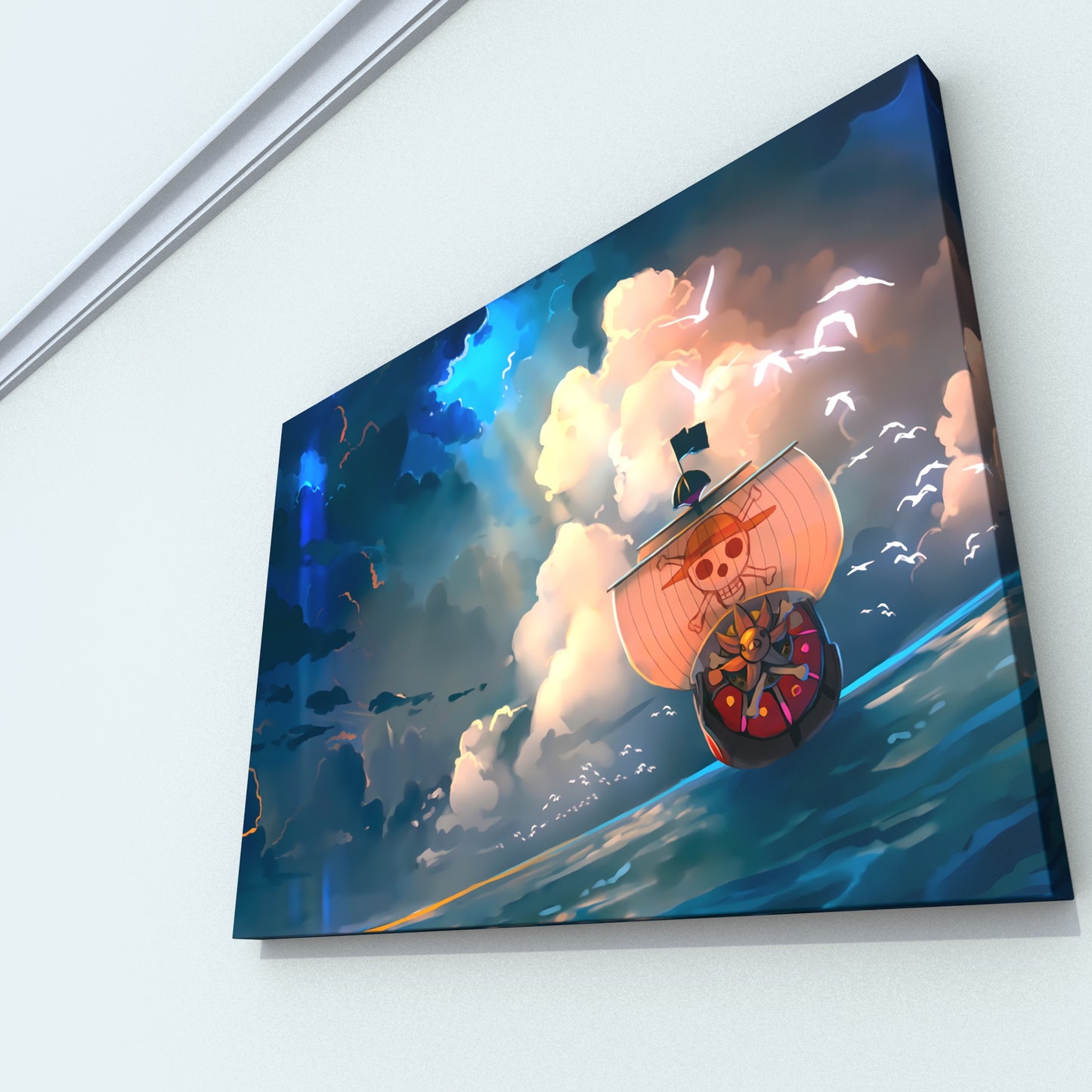 Cuadro Op  - Thousand Sunny 36 x 50 cm