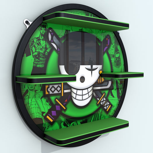 Repisa One Piece - Zoro (Jolly Roger) 51 cm