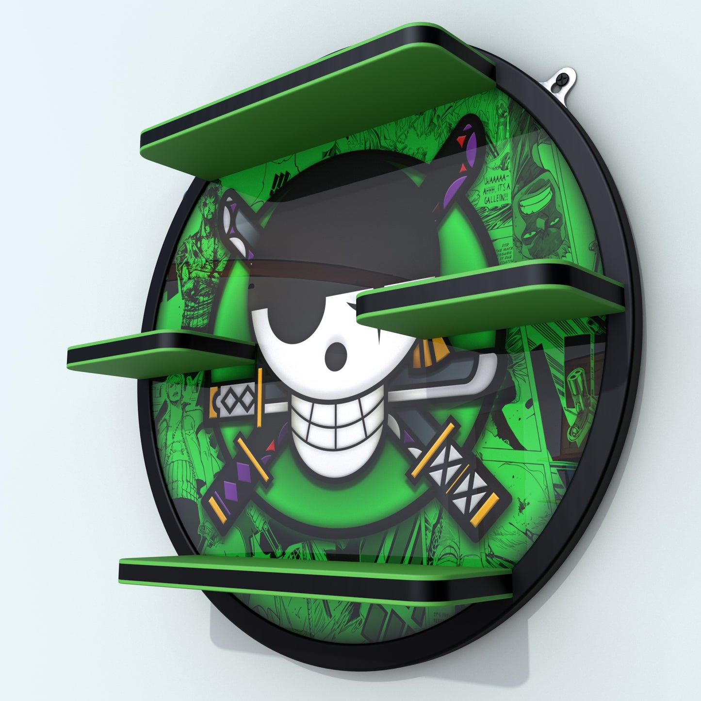 Repisa One Piece - Zoro (Jolly Roger) 51 cm