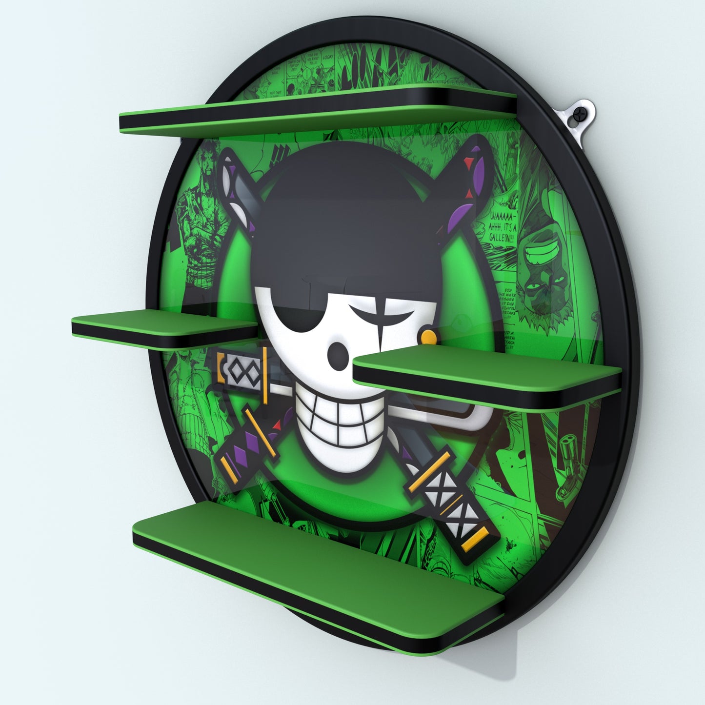 Repisa One Piece - Zoro (Jolly Roger) 61 cm