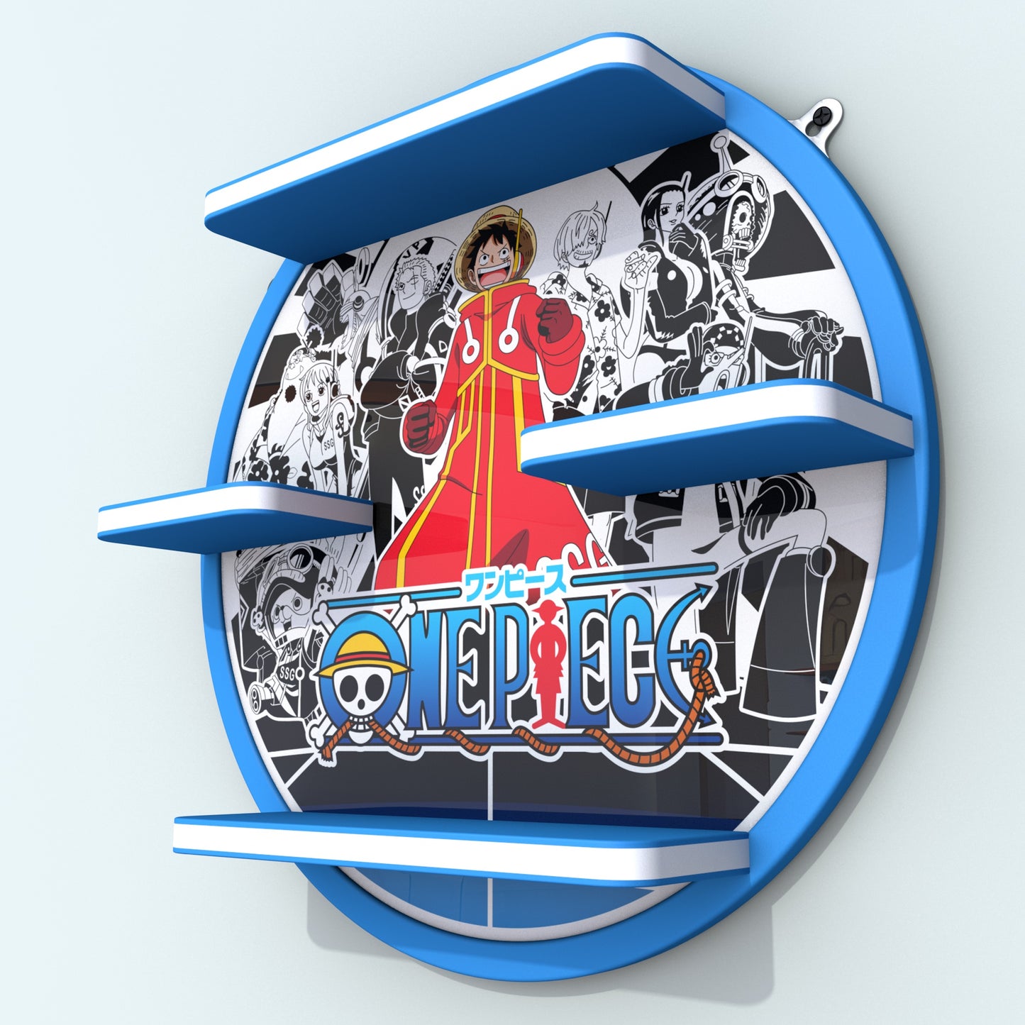 Repisa One Piece - Mugiwaras Egghead 51 cm