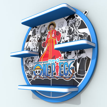 Repisa One Piece - Mugiwaras Egghead 51 cm