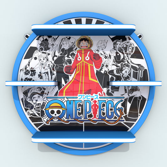 Repisa One Piece - Mugiwaras Egghead  61 cm