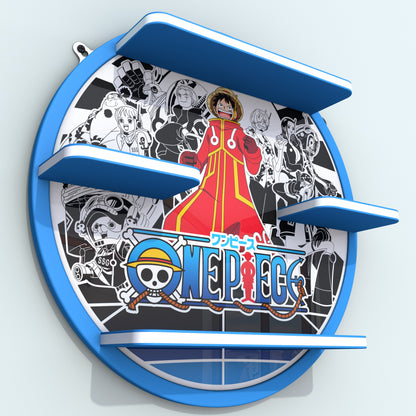 Repisa One Piece - Mugiwaras Egghead  61 cm